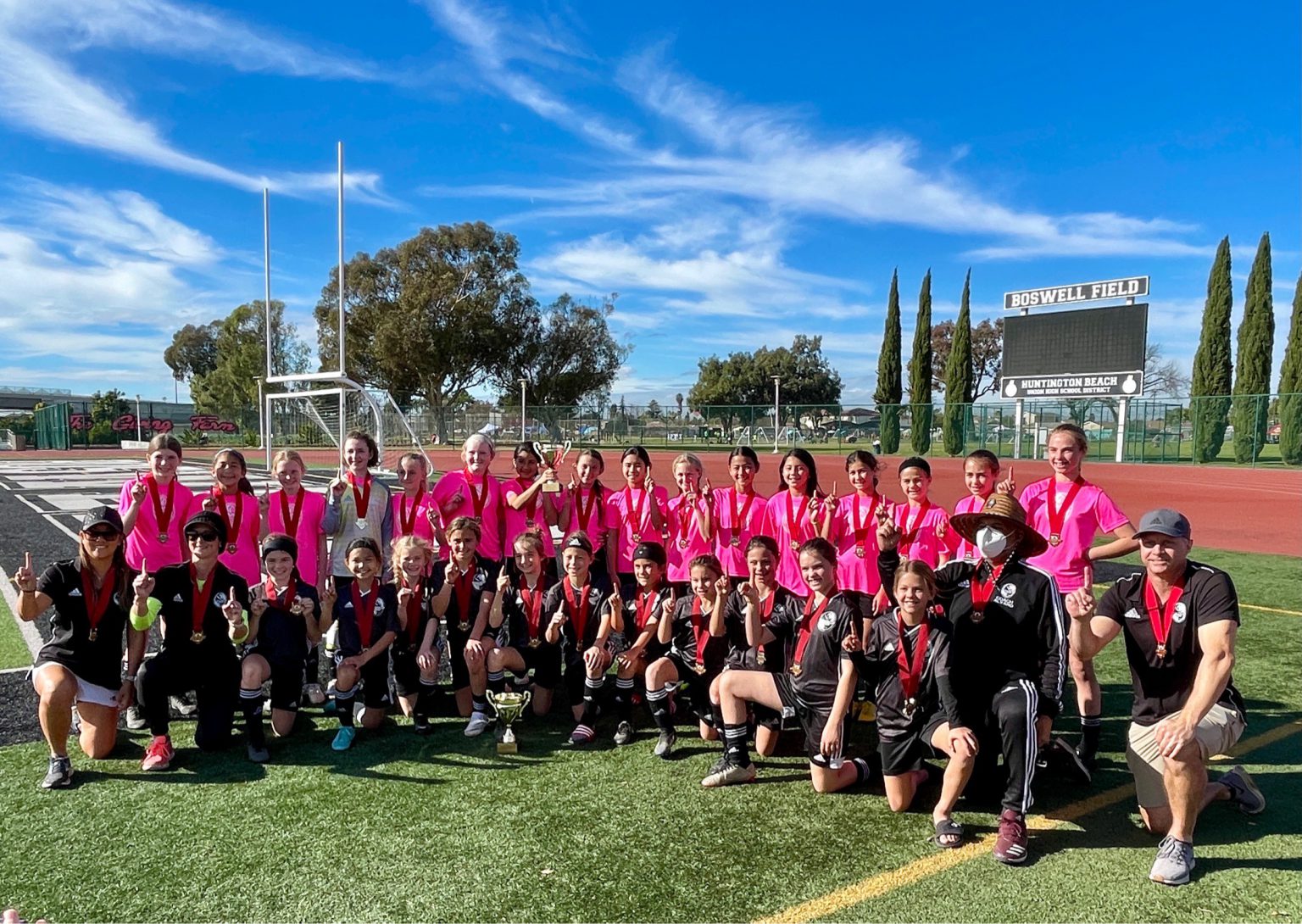 Inifinity and Lightning Storm the 2022 Anaheim Cup NPSC